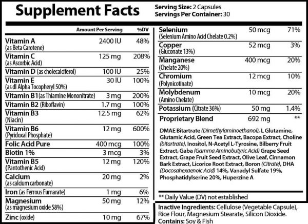 Focus-Max Plus Natural Brain and Neuro Health - Image 2