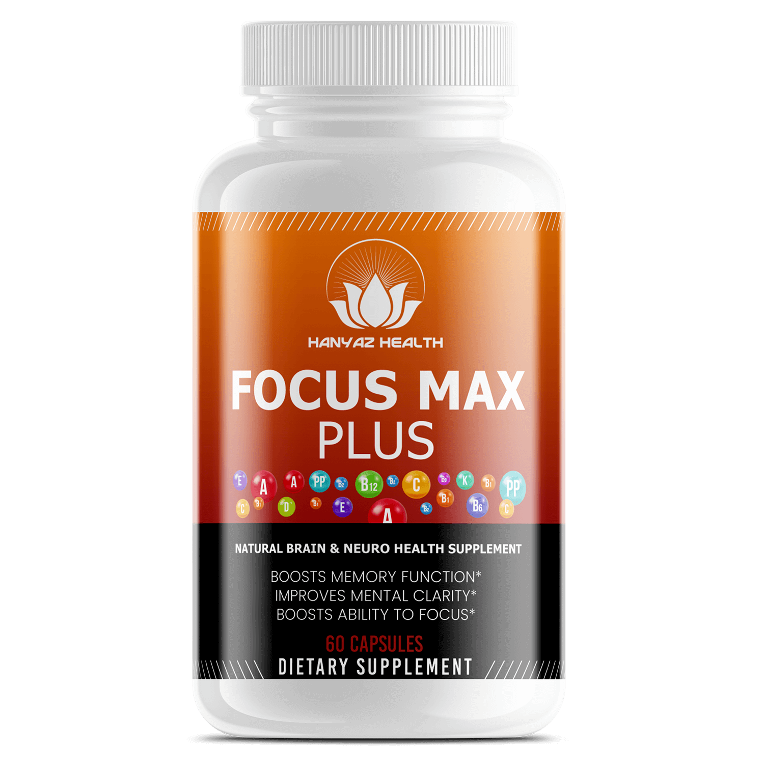 Focus-Max Plus Natural Brain and Neuro Health